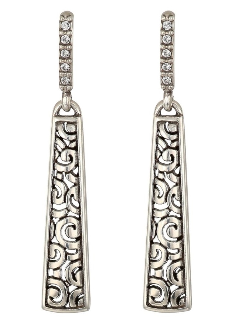 Brighton Contempo Post dangle drop earrings 1.5” drop